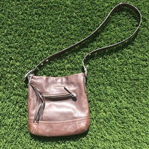 COACH soft leather cross body handbag